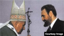 Encuentros de los hermanos Castro con los Papas