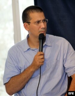 El opositor cubano Antonio González Rodiles coordinador de Estado de Sats.