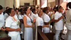 Aumentan control y detención de Damas de Blanco que asisten a misa