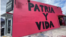 Mensaje de "Patria y Vida" adorna una de las paredes del icónico Museo del Graffiti en Wynwood, Miami. Tomado del Facebook de su autor Jel Martínez.