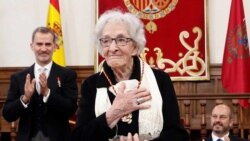 La entrega de un premio