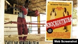 Poster del documental KnockoutKuba.