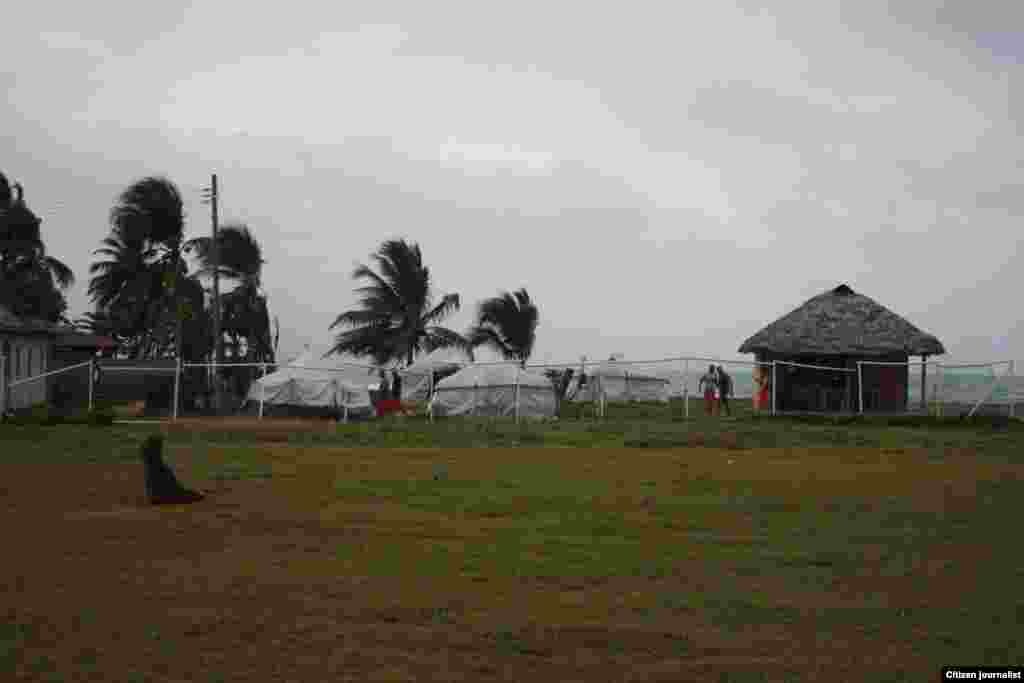 Puerto Obaldía, donde hay cubanos y otros migrantes en los albergues.