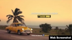 Publicidad de Western Union para Cuba.