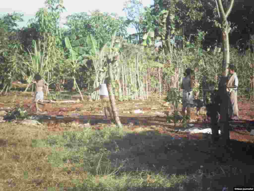 Desalojos masivos en La Cachimba, Artemisa. Jorge Bello de la Red Cubana de Comunicadores recorre el lugar.