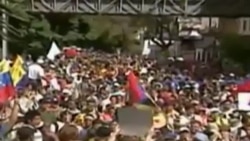 Marcha estudiantil en Venezuela exige la renuncia de Maduro