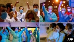 Trabajadores de la salud reconocidos con el Premio Princesa de Asturias.