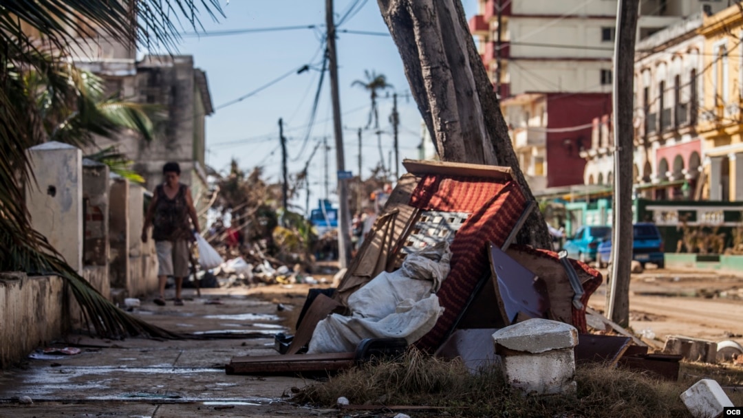 La Habana tras el huracán Irma. Fotos: Angélica Producciones