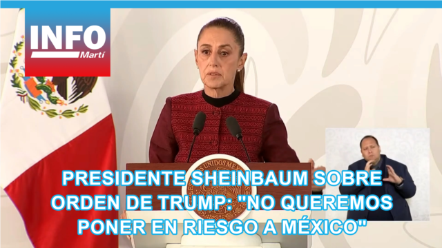 Presidente Sheinbaum sobre orden de Trump: "No queremos poner en riesgo a México" - enero 30, 2026