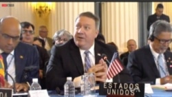 Pompeo dijo que Venezuela debería ser suspendida de la OEA