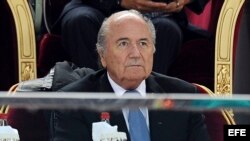 El presidente de la FIFA, Joseph Blatter. Foto de archivo