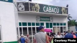 TRD en Cabacú, Baracoa. (Tomado de Facebook de Alisanna Lores)