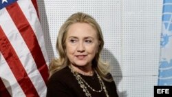 La secretaria de Estado estadounidense, Hillary Clinton.