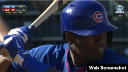 El jardinero derecho cubano, Jorge Soler.