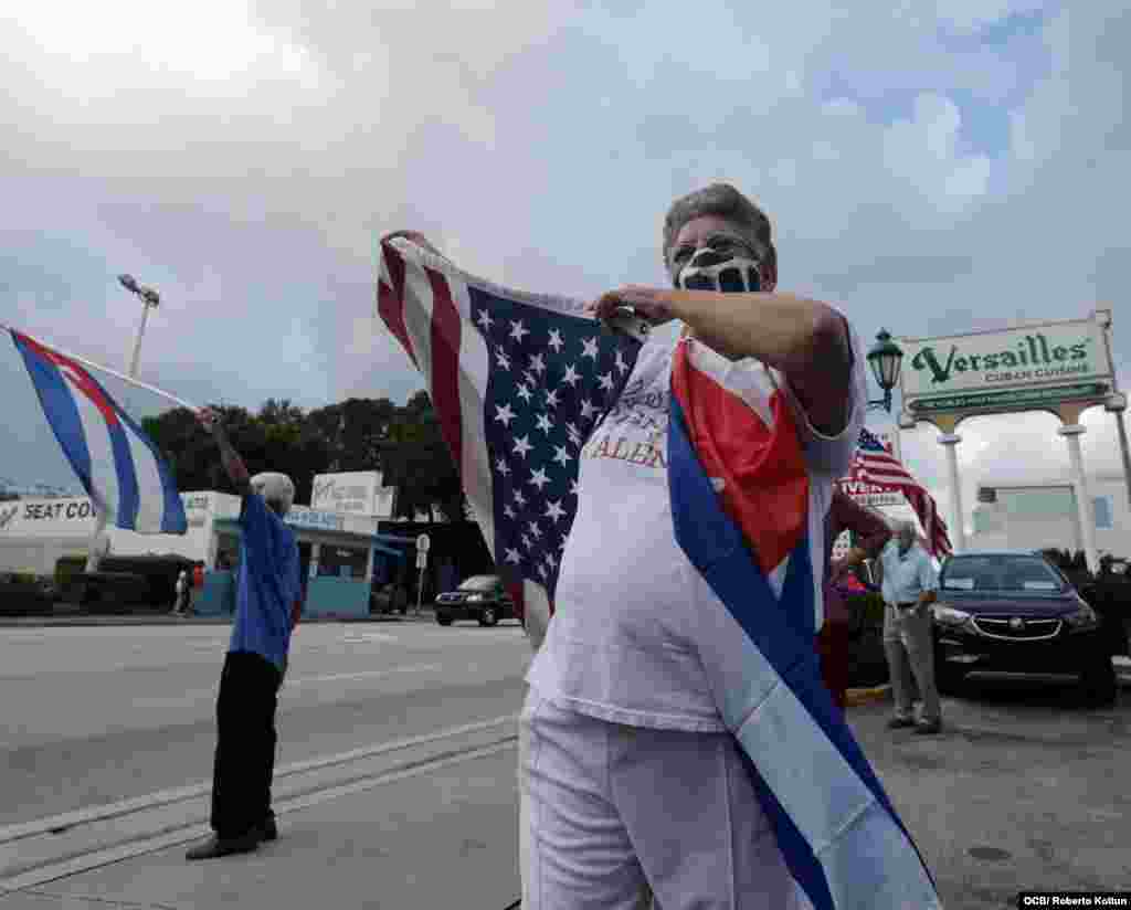 Caravana por la Libertad y la Democracia en Miami.