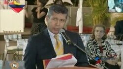 Henry Falcón formaliza su candidatura a la presidencia de Venezuela