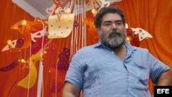 El artista cubano Jorge Pardo.
