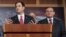 Senadores Marco Rubio, (R-FL) y Bob Menéndez, (D-NJ)