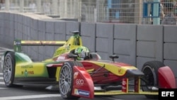 El brasileño Lucas di Grassi gana el primer Gran Premio de la Historia de la Fórmula E.