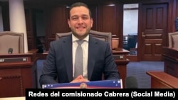 Comisionado del Distrito 6 en el condado Miami-Dade de la Florida, Kevin Marino Cabrera. (Redes sociales del comisionado).