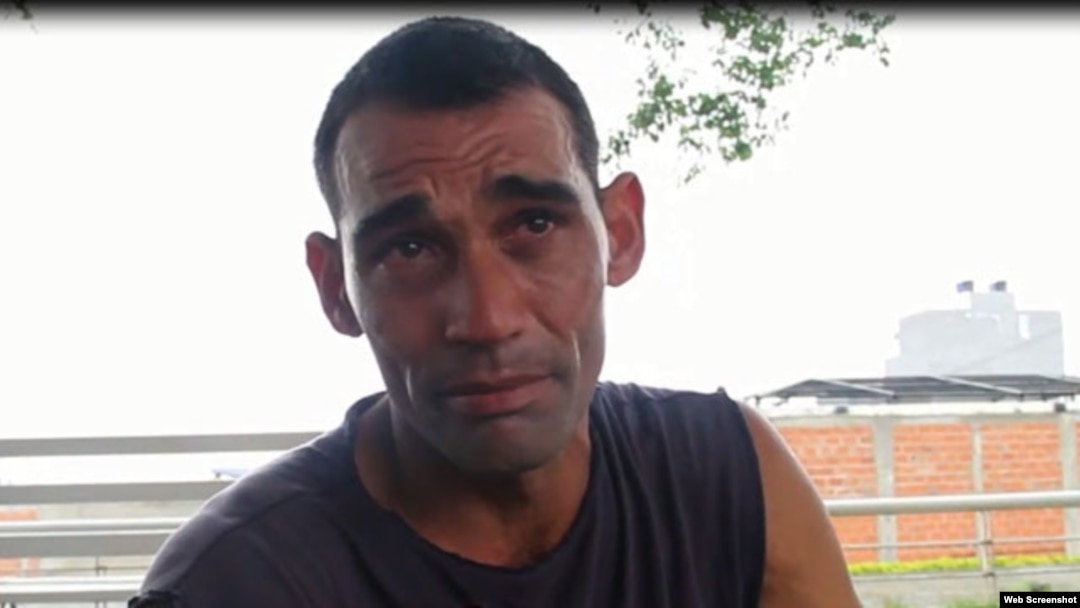 Gilberl Gilberl González, de 34 años, varado en Colombia.