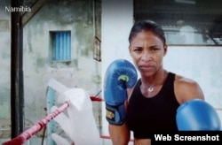 Namibia FloreS Rodríguez, boxeadora cubana.