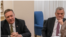 Mike Pompeo (i) y Michael Kozak (d)