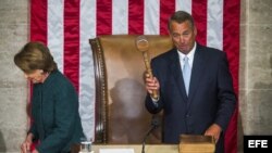 John Boehner, presidente de la Cámara de Representantes de Estados Unidos.