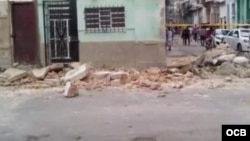 Imagen del lugar en el que ocurrió el derrumbe en enero de 2020 / Foto: Captura de video