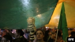 Manifestaciones en Brasil piden al Supremo rechazar recurso de defensa de Lula
