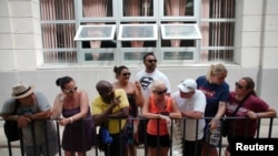 Pasajeros de Thomas Cook en la Habana