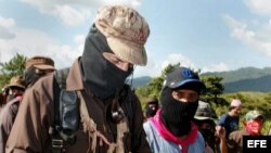 El subcomandante Marcos en foto de archivo