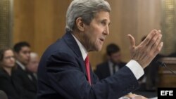 El secretario de Estado, John Kerry, comparece en una audiencia ante el Comité de Relaciones Exteriores