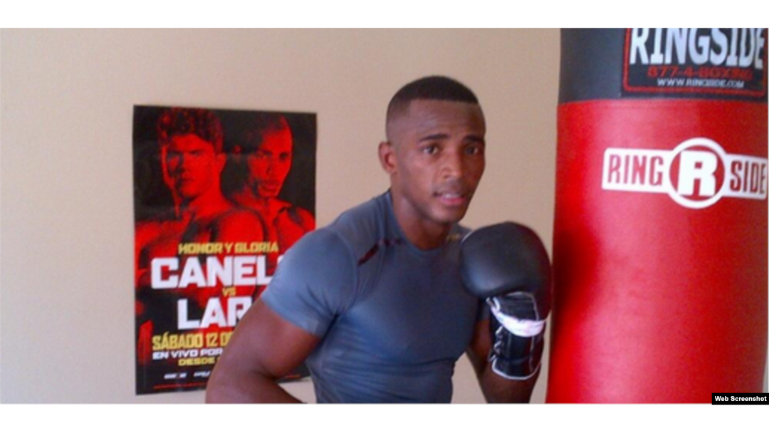 El boxeador cubano superwelter, Erislandy Lara.