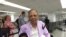 Martha Beatriz Roque, a su llegada a Miami.
