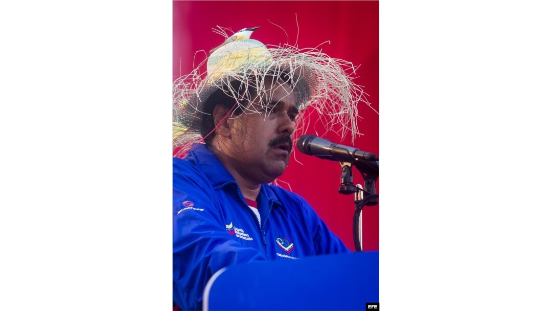 ARCHIVO. Nicolás Maduro en un acto de campaña.