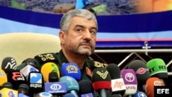 El general Mohamad Ali Yafari, comandante del Cuerpo de Guardianes de la Revolución de Irán.