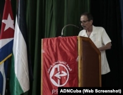 Foto publicada por la prensa estatal cubana en 2021 para anunciar la muerte de Musa Ahmed Jaber, fundador de la representación en Cuba del Frente Popular para la Liberación de Palestina (FPLP), organización designada como terrorista por Estados Unidos.