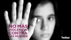 No más violencia contra las mujeres. (Aulas Abiertas/Twitter)