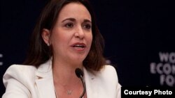 María Corina Machado, diputada opositora venezolana por el estado Miranda.