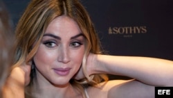  La actriz cubana Ana de Armas.