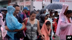 Migrantes en Tapachulas, México, el 6 de junio de 2022. (AP Foto/Isabel Mateos).