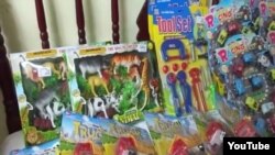 Reporta Cuba Confiscan juguetes para fiesta Infantil