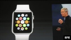 El Apple Watch, presentado en San Francisco, Estados Unidos.