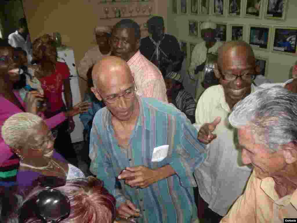 Jornada en el D&iacute;a Internacional por la Eliminaci&oacute;n de la Discriminaci&oacute;n Racial celebrada el 22 de marzo de 2012 en la sede del Comit&eacute; Ciudadanos por la Integraci&oacute;n Racial (CIR), en el Vedado, Cuba.