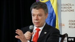 Presidente de Colombia visita el Consejo de las Américas en Nueva York.