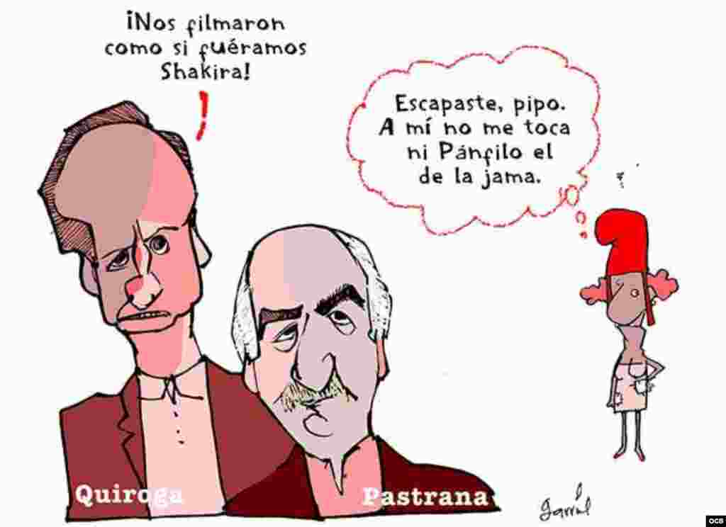 Caricaturas de Garrincha.