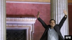 Alexis Tsipras, líder del partido de izquierda Syrisa.