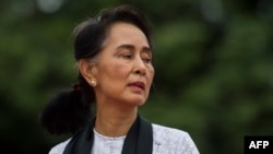 Aung San Suu Kyi, líder derrocada de Birmania. (Ye Aung Thu/AFP).