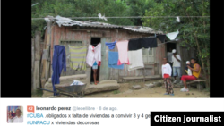 Reporta Cuba. Casas Santiago de Cuba. Foto: @leoelibre.